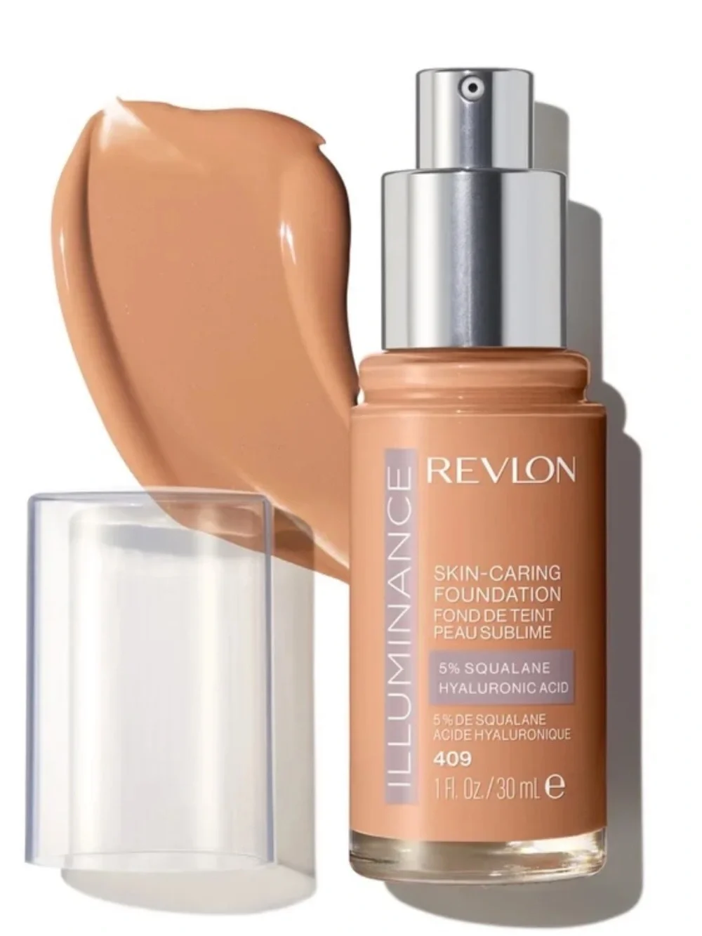 Revlon Illuminance Skin-Caring Foundation-409 Brûlée